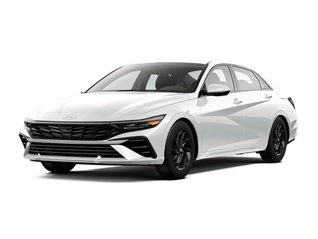 2025 New Hyundai Elantra Hybrid Blue Sedan Atlanta Area